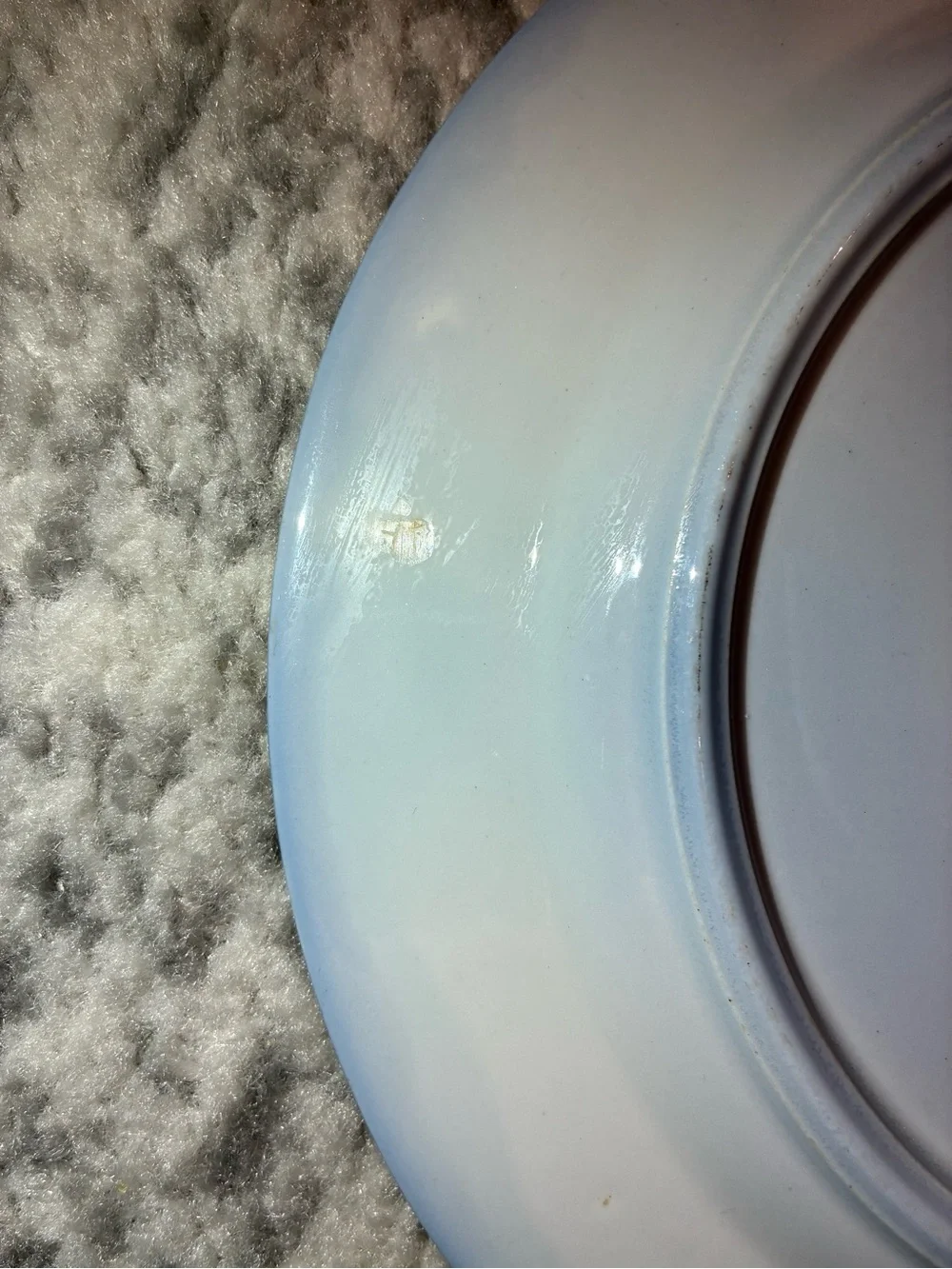 Antique Syracuse China Cobalt Blue & Gold Gilt Plate 10”